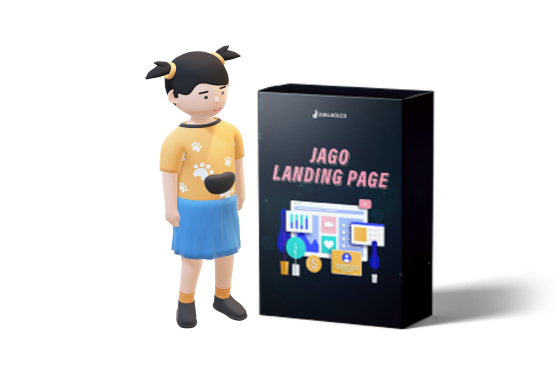 Jago Landing Page